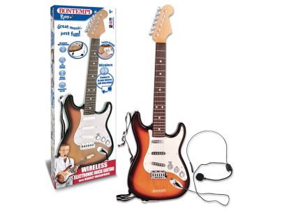 Bontempi Elektrická gitara s mikrofónom a headsetom