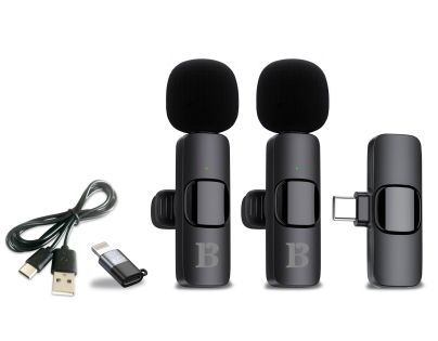 Bontempi Mini kruhové svetlo s dvoma bezdrôtovými klopovými mikrofónmi