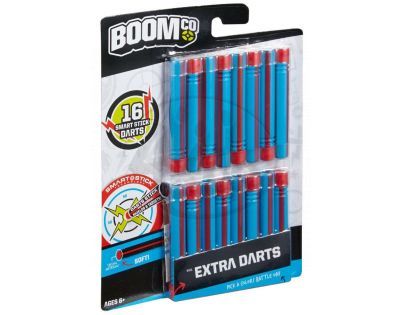 Boomco Munice 16ks - Modročervená