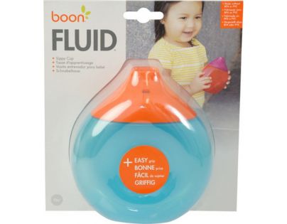 Boon Fluid Anatomický netečúci hrnček oranžovomodrý