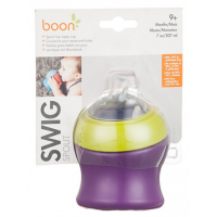Boon - Malá fľaša Boon Swig s kloboučkovým uzáverom a pítka 2