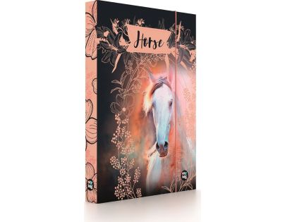 Karton P+P Box na zošity A5 Jumbo Kôň romantic