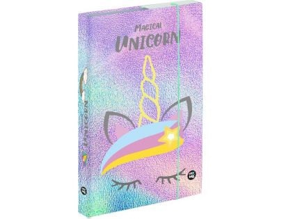 Karton P+P Box na zošity A5 Jumbo Unicorn iconic