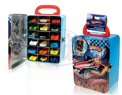 Mac Toys M3701603 - Hot Wheels kufřík na 18 autíček