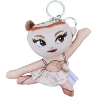 Brainrot Plyšová kľúčenka 10 cm Ballerina Capuccina