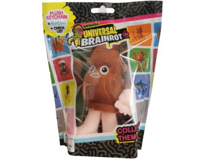 Brainrot Plyšová kľúčenka 10 cm