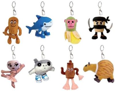 Brainrot Plyšová kľúčenka 10 cm