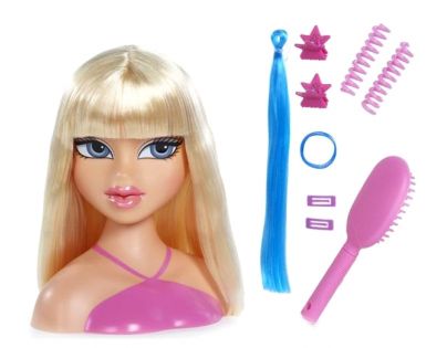 Bratz Česací hlava 18 cm - Cloe