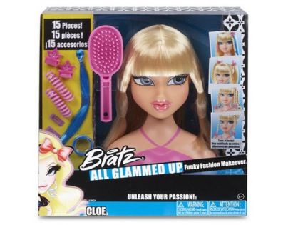 Bratz Česací hlava 18 cm - Cloe