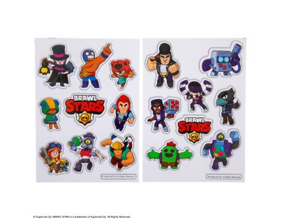Brawl Stars 3D samolepky
