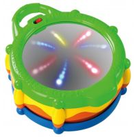 Bright Starts Hračka buben hudební a svítící Light & Giggle Drum ™ - Poškodený obal Bright Starts Hračka buben hudební a svítící Light & Giggle Drum ™ - Poškodený obal