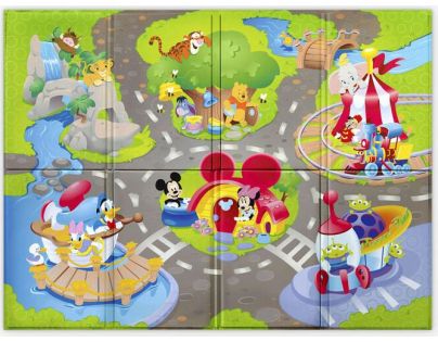 Bright Starts Podložka penová skladacia Disney Pals 120 x 89 cm