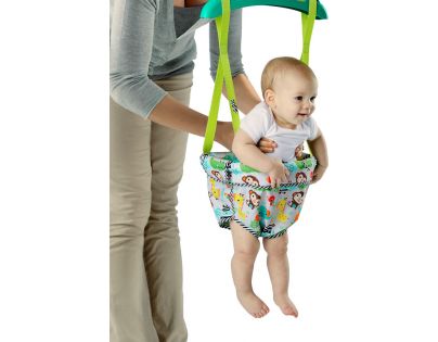Bright Starts Skákadlo do dverí Zig Zag Zebra do 12 kg