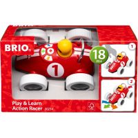 Brio Play and Learn Pretekárske auto 6