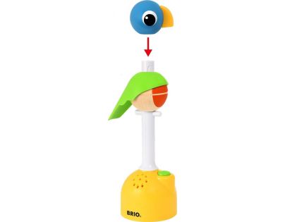Brio 30262 Papagáj s nahrávaním zvuku