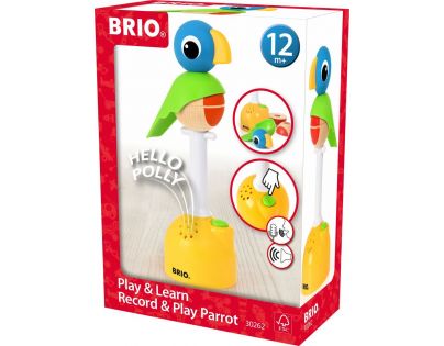 Brio 30262 Papagáj s nahrávaním zvuku