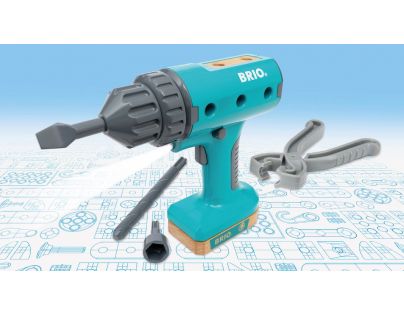 Brio Builder Stavebnica Vŕtačka na batérie