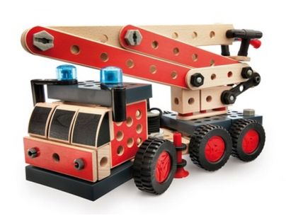 Brio Builder - stavebnice hasičský jeřáb 159ks