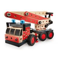 Brio Builder - stavebnice hasičský jeřáb 159ks 3
