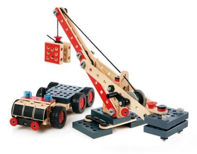 Brio Builder - stavebnice hasičský jeřáb 159ks