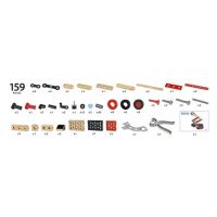 Brio Builder - stavebnice hasičský jeřáb 159ks 6