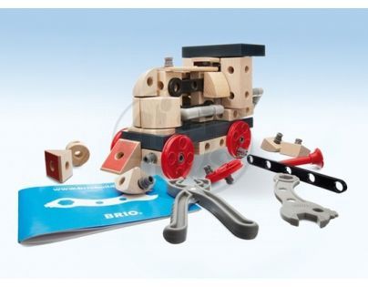 Brio Builder - stavebnice lokomotiva 120ks