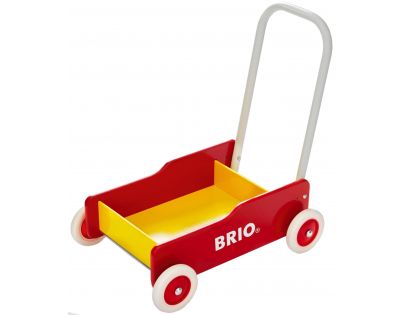 Brio Chodítko vozík červenožltý