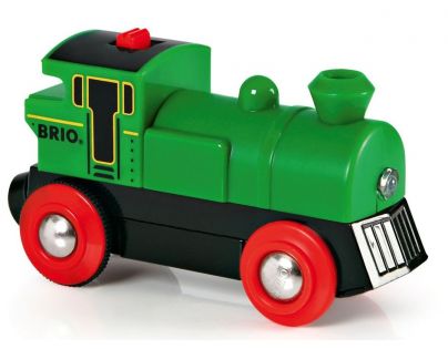 Brio Elektrická lokomotíva zelená