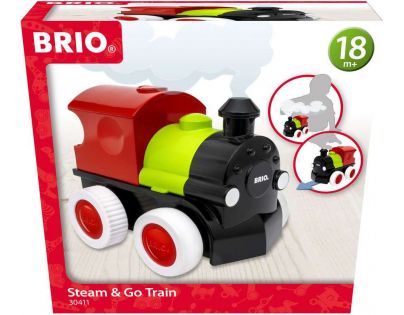 Brio Herný set Parný vláčik Steam & Go