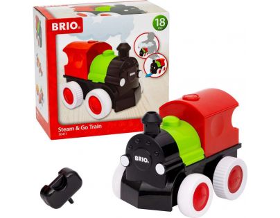 Brio Herný set Parný vláčik Steam & Go