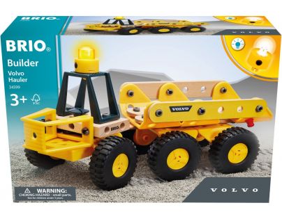 Brio Stavebnica Herný set Stavebné vozidlá Volvo Sklápačka 52 dielikov