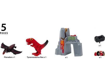 Brio Herný set Dinosaurí soptiaci vulkán