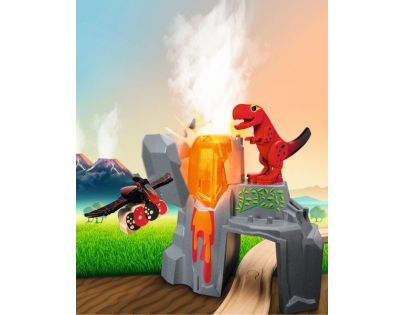 Brio Herný set Dinosaurí soptiaci vulkán