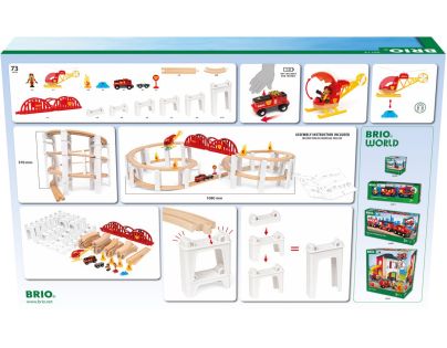 Brio Herné sety 36114 Vlaková sada megašpirála