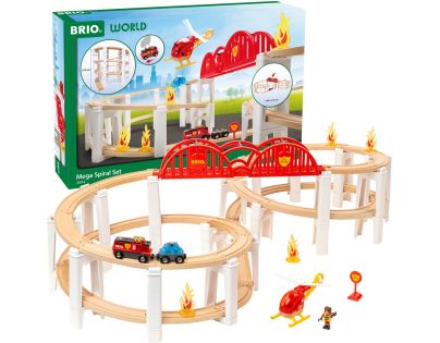 Brio Herné sety 36114 Vlaková sada megašpirála