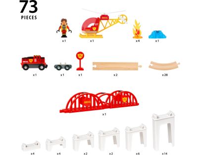 Brio Herné sety 36114 Vlaková sada megašpirála