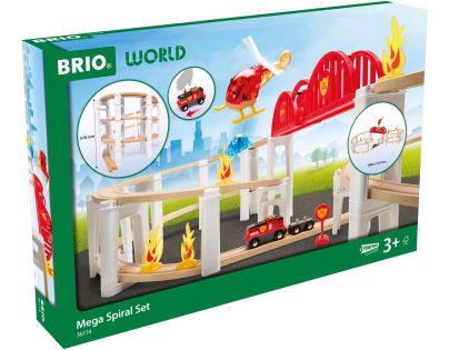 Brio Herné sety 36114 Vlaková sada megašpirála