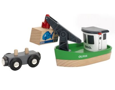 Brio Žeriavový čln s príslušenstvom