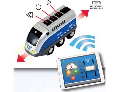BRIO 33863 Mašinka na ovládanie cez tablet