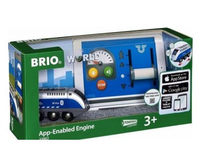 BRIO 33863 Mašinka na ovládanie cez tablet