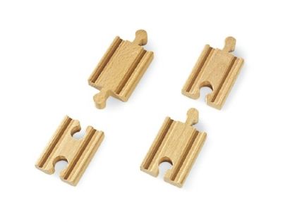 Brio Mini koľaje rovné Spojky 5,5 cm 4 ks