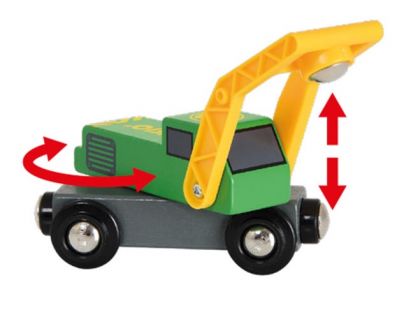 Brio Nákladná lokomotíva s otočným rámom