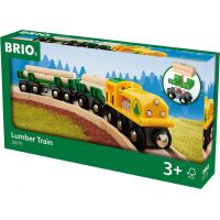 BRIO Souprava nákladní vlak (lokomotiva+2vagony) 2