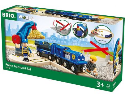 Brio Policajné prepravná sada