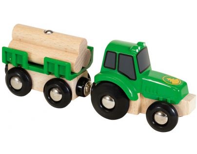Brio Traktor s prívesom a nákladom