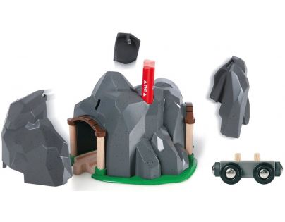 Brio Tunel s rozbuškou