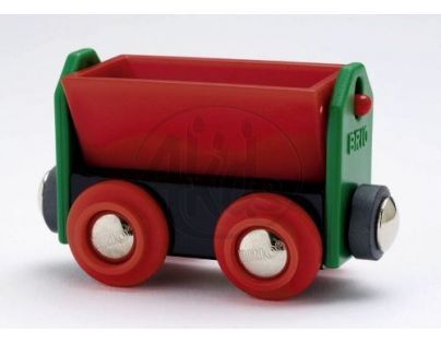 Brio 33614 - Červený vyklápěcí vagon