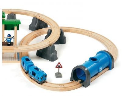 Brio 33514 - Vláčkodráha metro city set se zvuky a světly