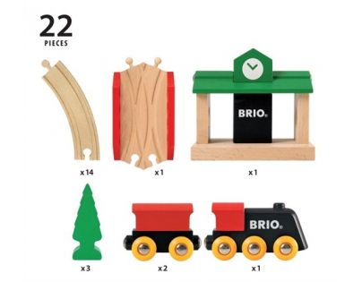 Brio - Vláčikodráha osmička Classic