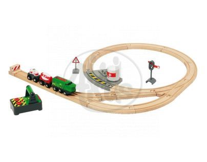 BRIO 33517 - Vláčkodráha s mašinkou na dálkové ovládání